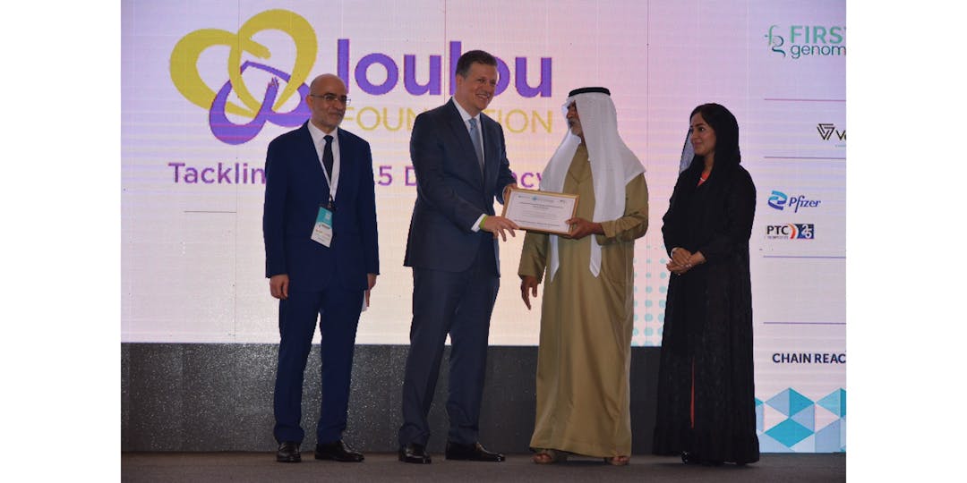 Loulou Foundation receives prestigious NODRA award at the MENA Rare Diseases Annual Meeting.
