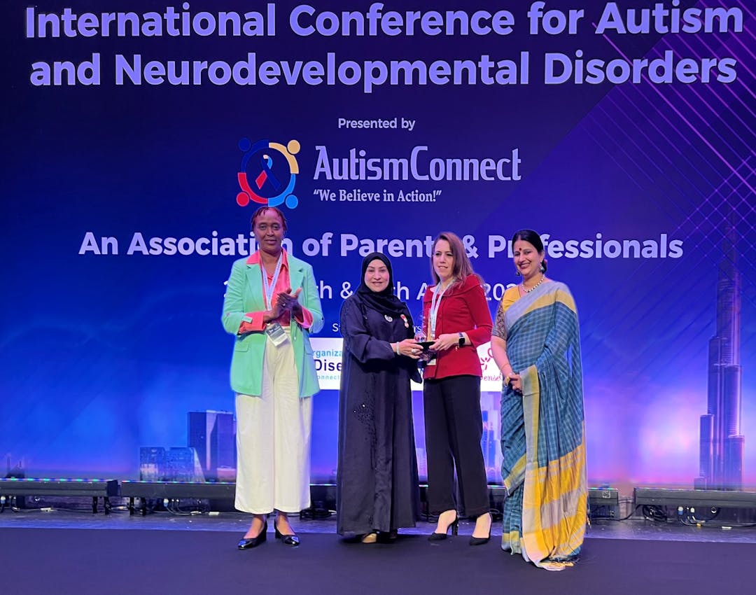 MENA Organization for Rare Diseases receives Appreciation Award at the ICAN Conference 