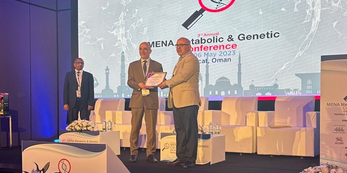 MENA Organization for Rare Diseases participation at the 3rd MENA Metabolic & Genetic Conference